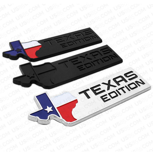 3D Fashion ABS Texas Edition Car Decal Badge Emblem Sticker for Auto Decoration