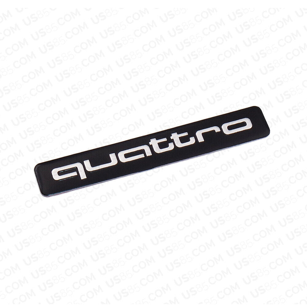 Universal Fashion Aluminum Alloy Quattro Car Decal Sticker for Auto Decoration