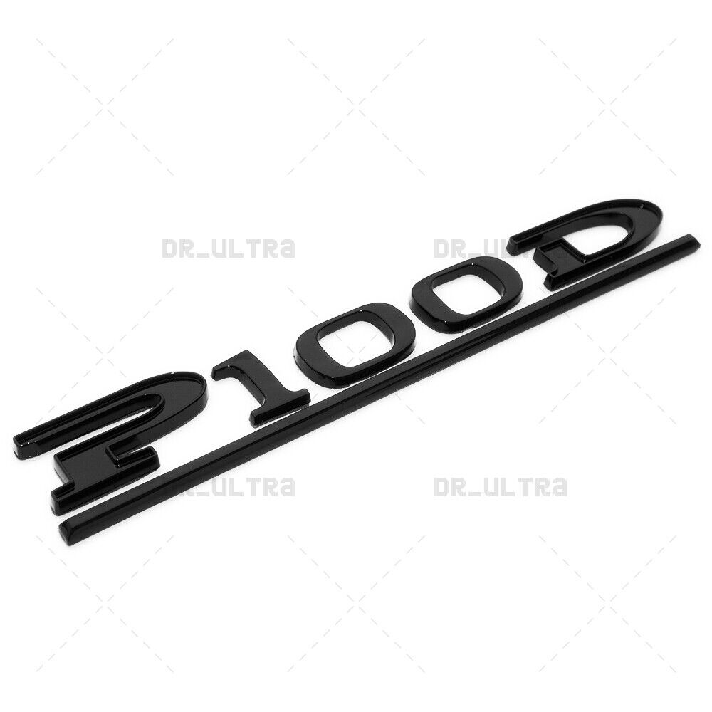 Tesla Liftgate P100D Performance Nameplate Logo Badge Emblem Sport Gloss Black