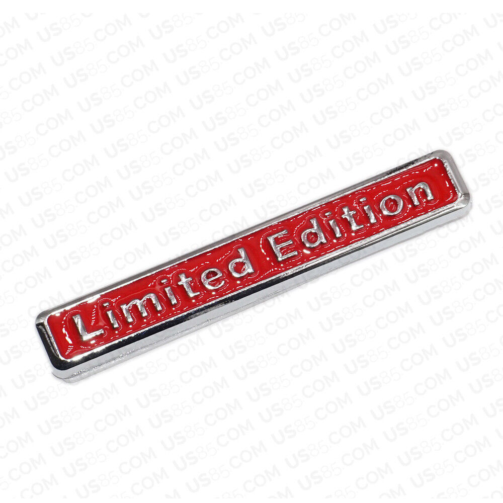 Universal 3D Fashion Metal Limited Edition Car Decal Badge Sticker Decoration
