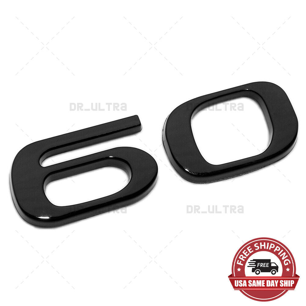 Tesla Rear Liftgate Lid Model 60 Nameplate Logo Badge Emblem Sport Gloss Black