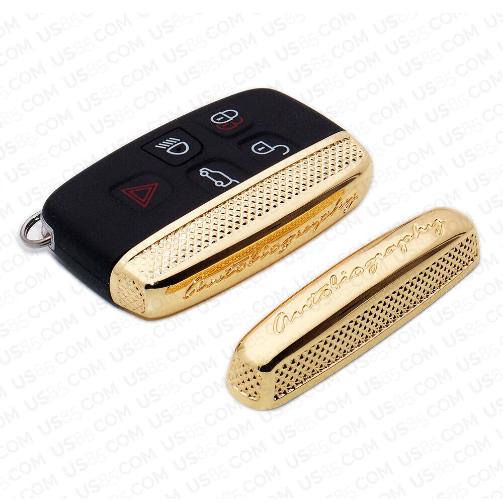 3D Fashion Metal Autobigraghy Car Remote Key Side Cover Auto Remote Decoration